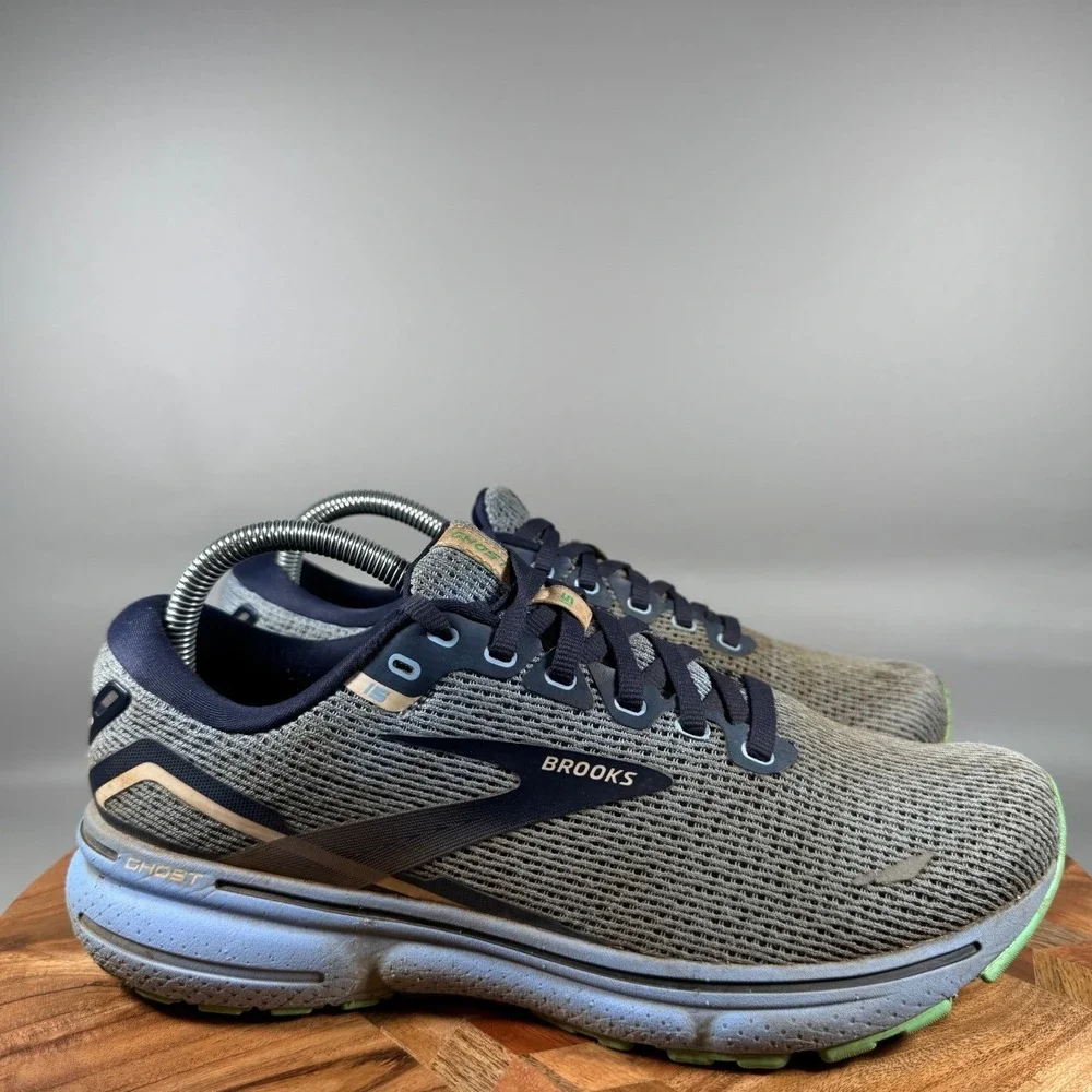 Brooks Ghost 15 Women's Running Shoes Gray Blue Size 9 Medium B